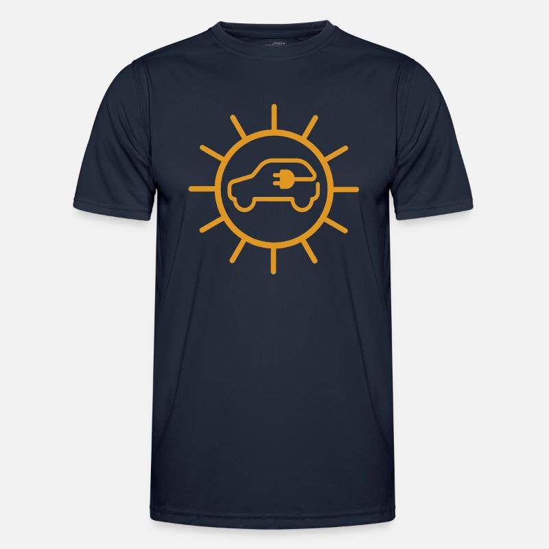 e-car, e-mobility, electric car, zoe, EV-driver, Men's Functional T-Shirt