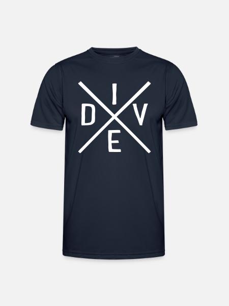 dive - Men's Functional T-Shirt - navy