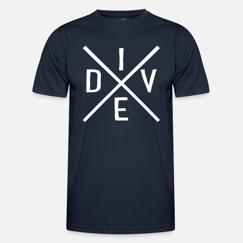 dive - Men's Functional T-Shirt - navy