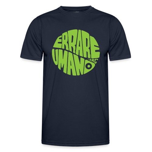 ErrareUmano retro style (green) - Maglietta sportiva per uomo