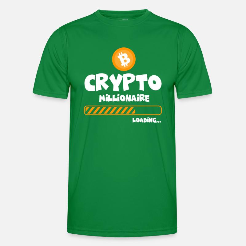 Crypto Millionaire - loading Men's Functional T-Shirt