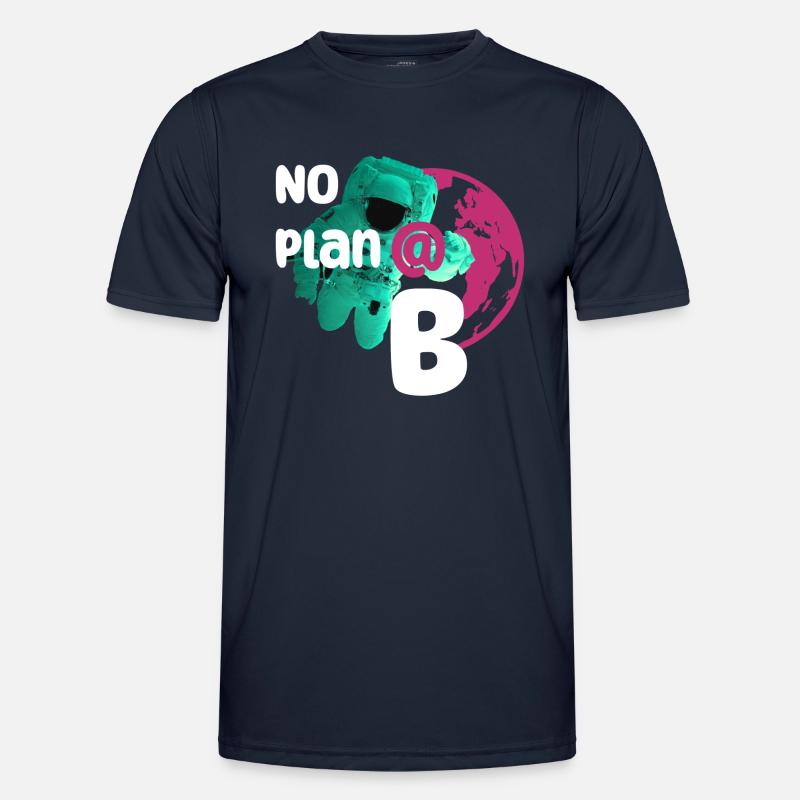 No plan B - Men's Functional T-Shirt - navy
