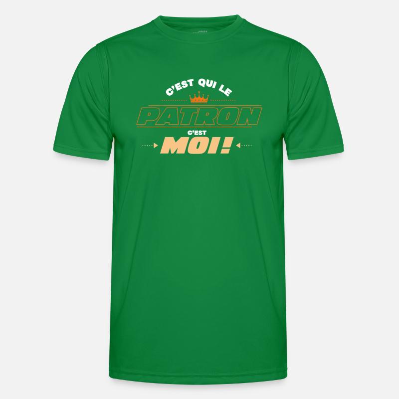 C’est qui le chef? C’est moi T-shirt sport Homme