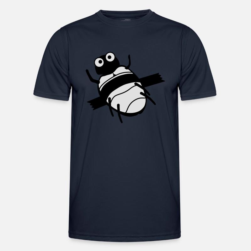 bug fixing kaefer feature tixo - Männer Funktions-T-Shirt - Navy