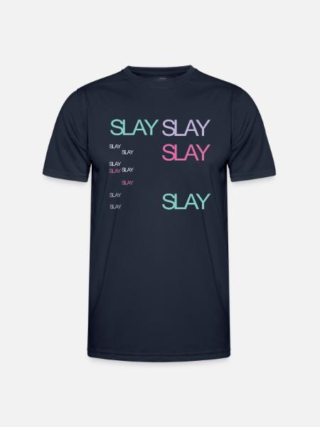 Slay - Men's Functional T-Shirt - navy