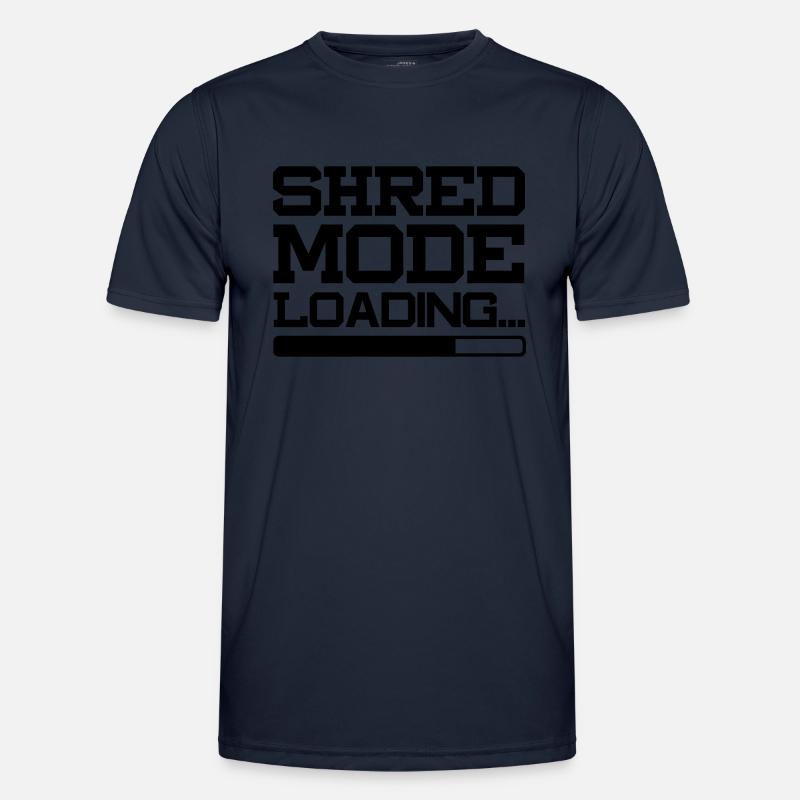 SHRED MODE LOADING Männer Funktions-T-Shirt