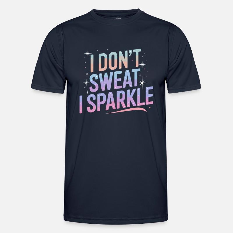 Je ne transpire pas, je brille ! T-shirt sport Homme