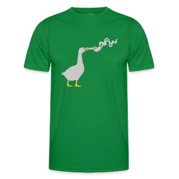 Joint Kiffer Gans - Männer Funktions-T-Shirt - Kelly Green - Vorne - AI Model Male 178 dark (178cm)