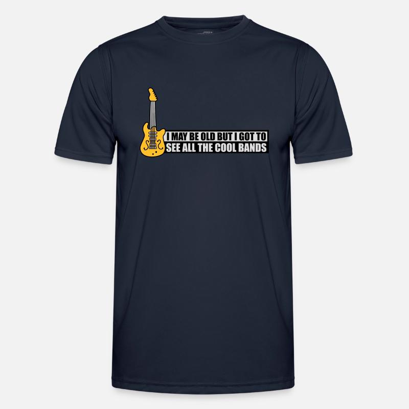 I may be old - Men's Functional T-Shirt - navy