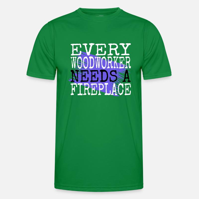 chainsaw jokes arboriculture Men's Functional T-Shirt