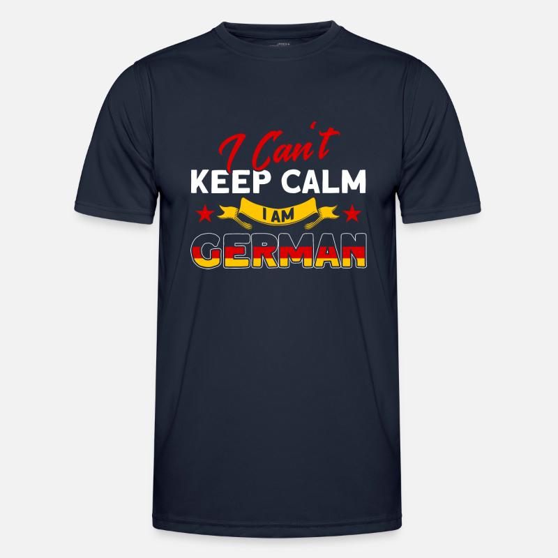 German origin Germany German pride - Men's Functional T-Shirt - navy