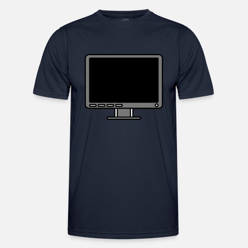 Icon Logo Computer Screen Men's Functional T-Shirt