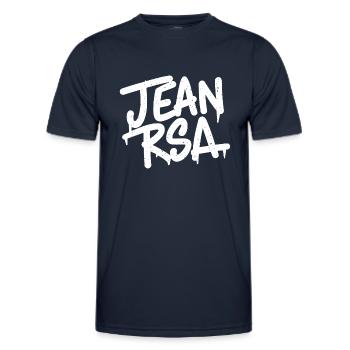 Jean RSA - T-shirt sport Homme - bleu marine - Devant - AI Model Male 178 dark (178cm)