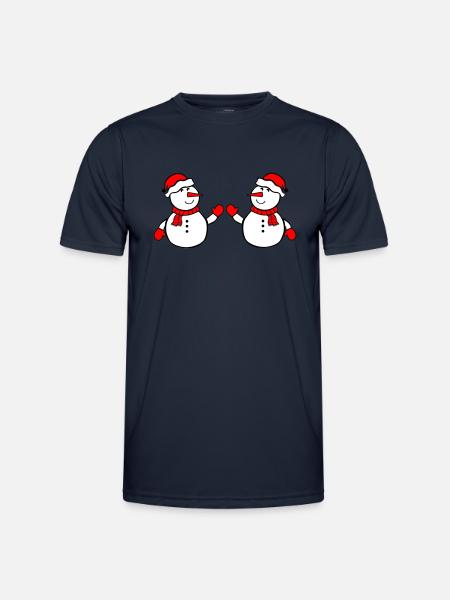 Snowman 2 - Men's Functional T-Shirt - navy