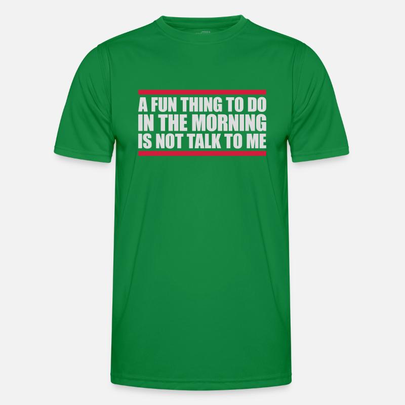 ne me parle pas T-shirt sport Homme
