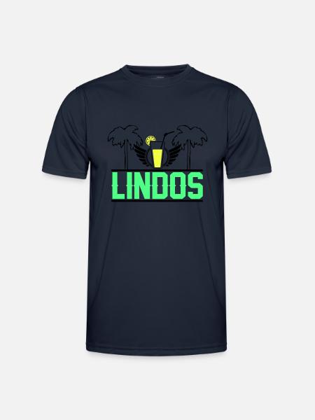 Lindos - T-shirt sport Homme - bleu marine