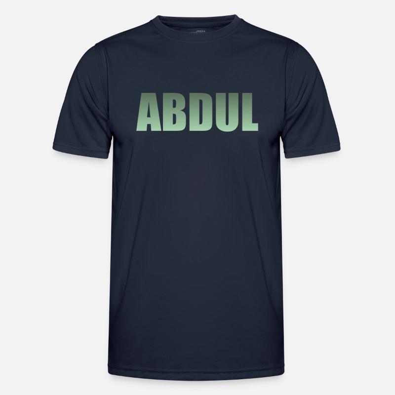 First name: Abdul - green gradient Men's Functional T-Shirt