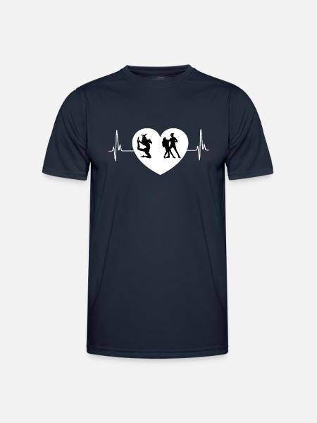 Dancing Dance Music - Men's Functional T-Shirt - navy
