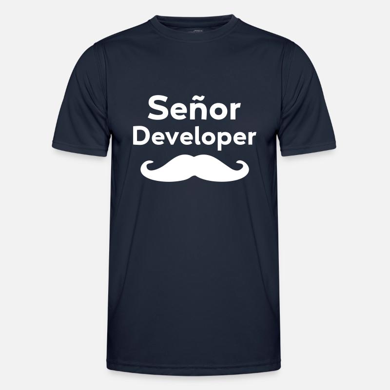 Señor - Senior Developer - Men's Functional T-Shirt - navy