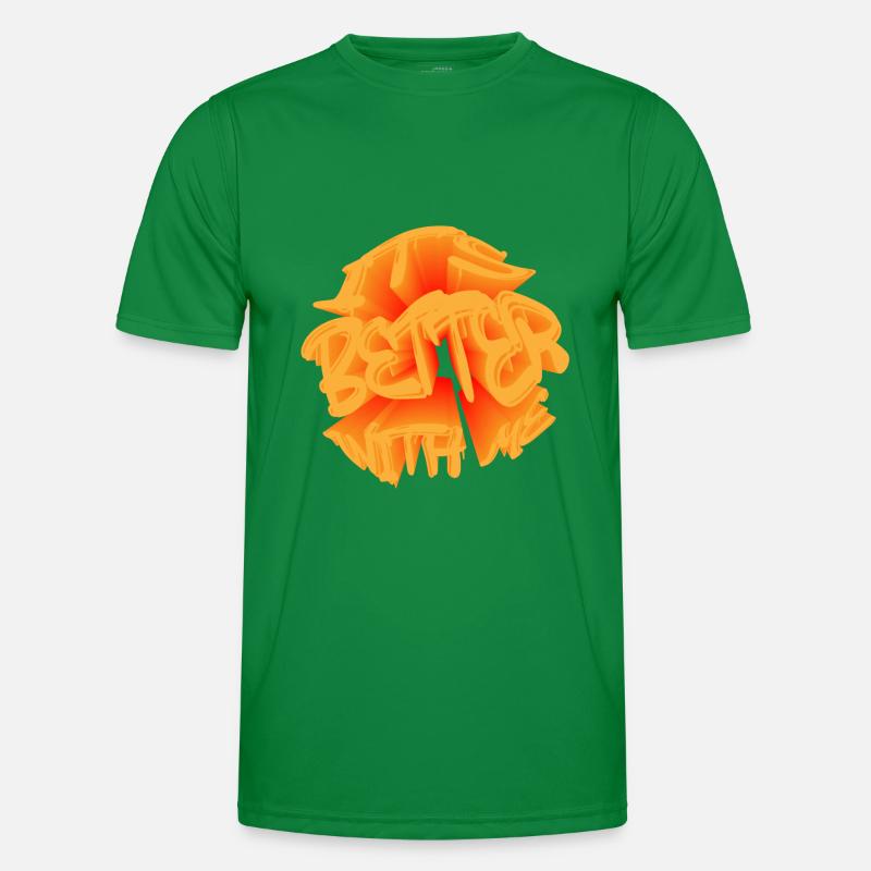 It's better with me T-shirt sport Homme