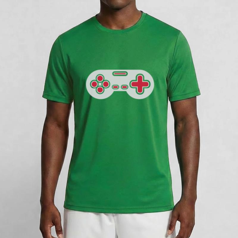 Conception Retro Gamer Controller T-shirt sport Homme