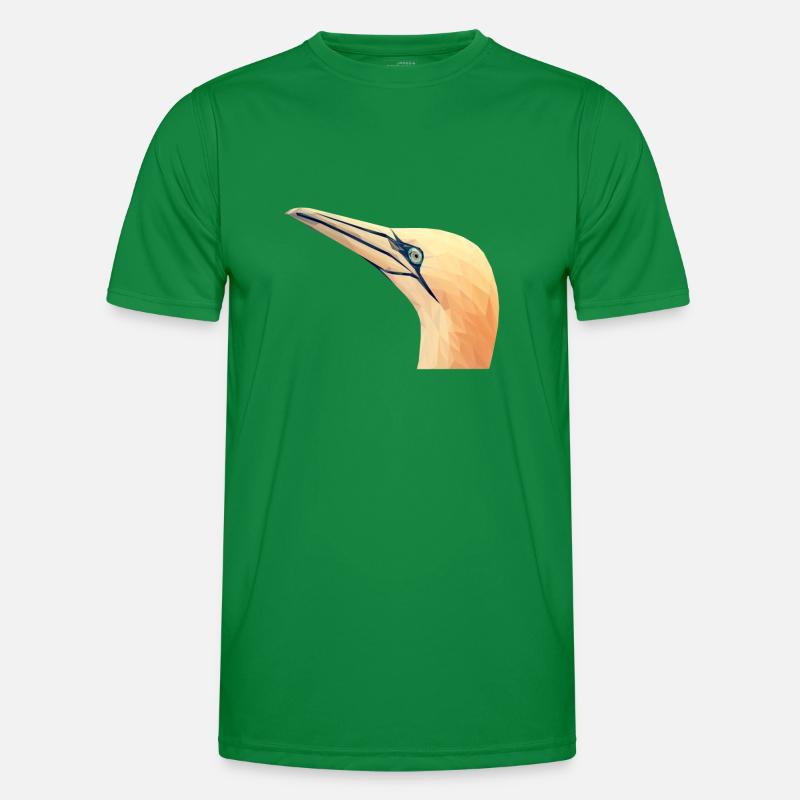 Fischreiher Vogel Geschenk Geschenkidee Männer Funktions-T-Shirt