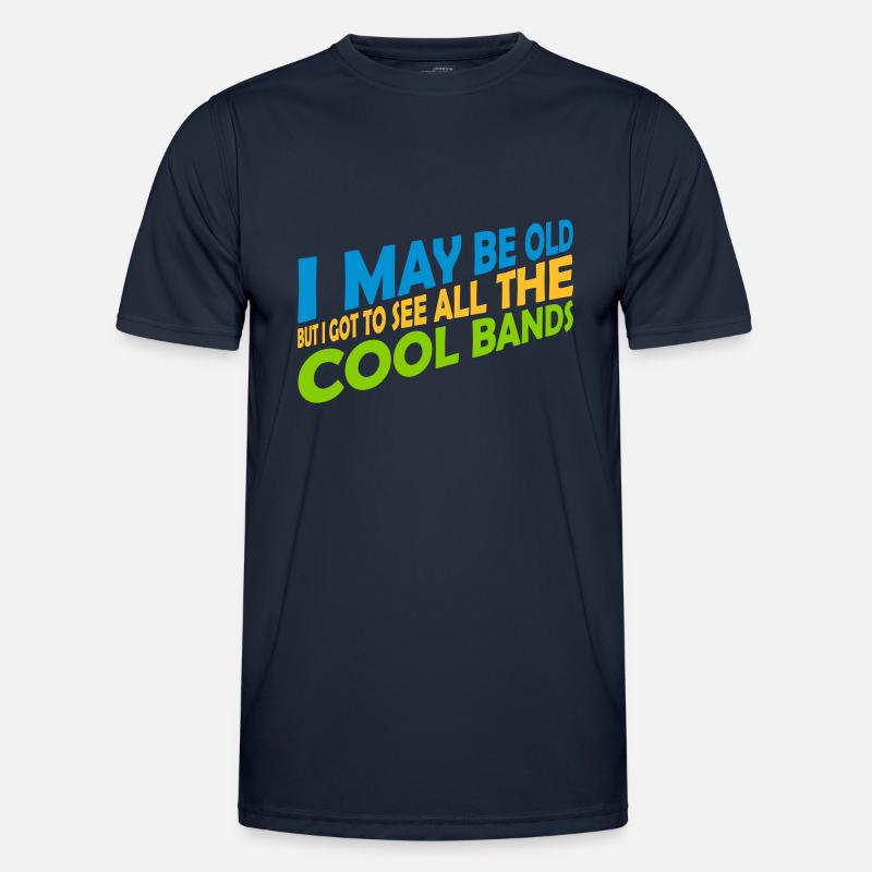 I may be old - Men's Functional T-Shirt - navy