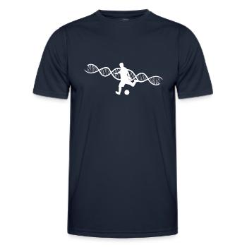 Fußballmannschaft Fußballspieler Fußballverein - Männer Funktions-T-Shirt - Navy - Vorne - AI Model Male 178 dark (178cm)