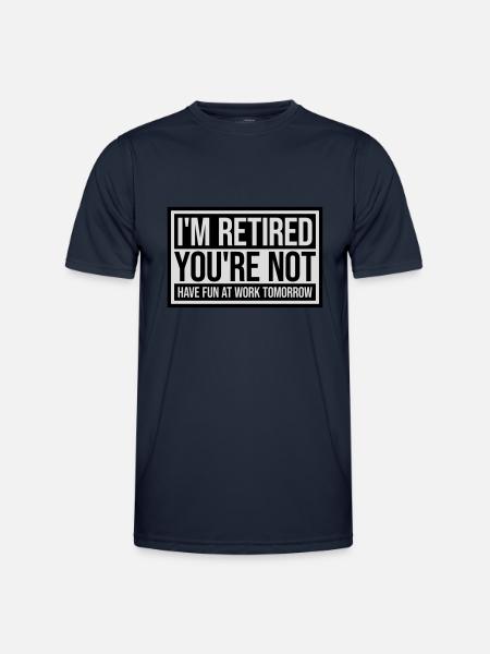 have fun at work - Men's Functional T-Shirt - navy