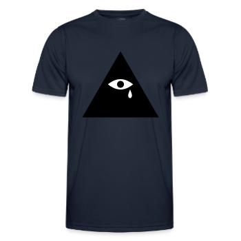 Pyramid - Men's Functional T-Shirt - navy - Front - AI Model Male 178 dark (178cm)