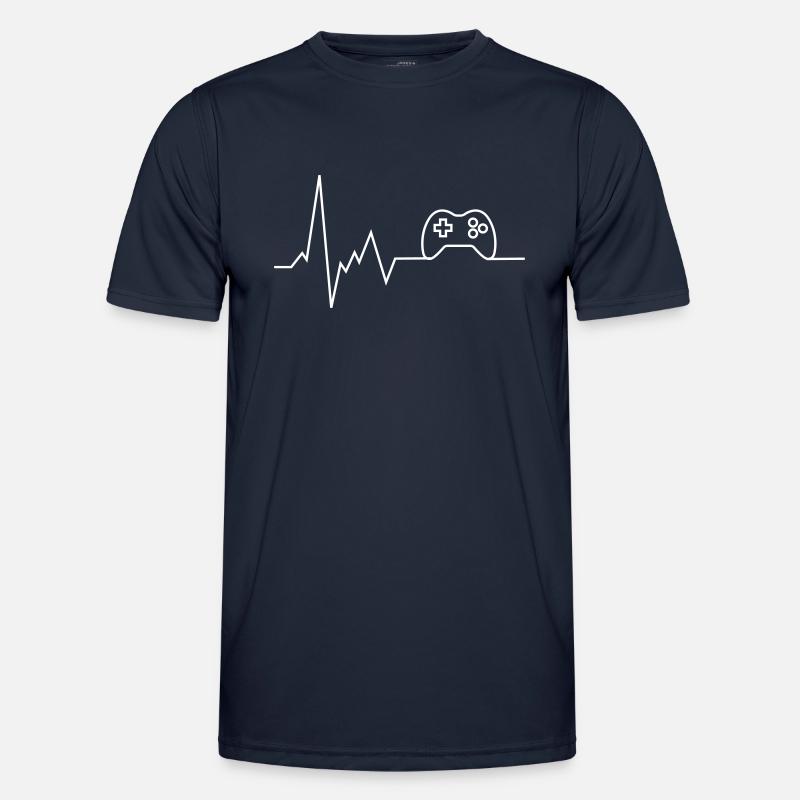 heartbeat controller Men's Functional T-Shirt