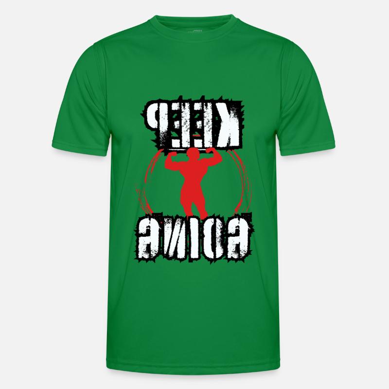 Keep going (männlich) Männer Funktions-T-Shirt