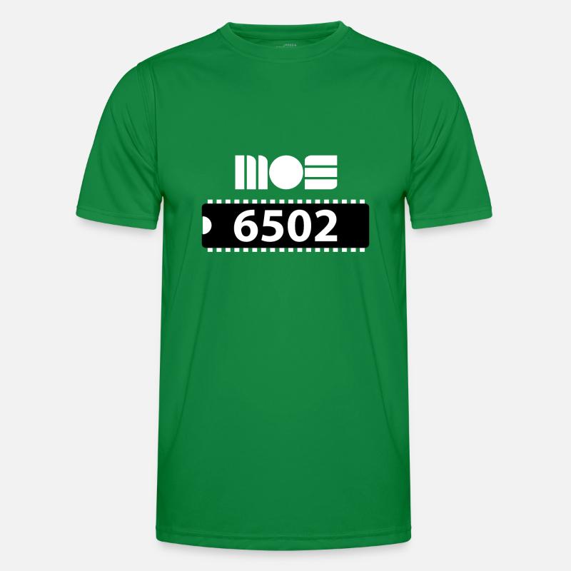 MOS 6502 CPU Nerd Männer Funktions-T-Shirt