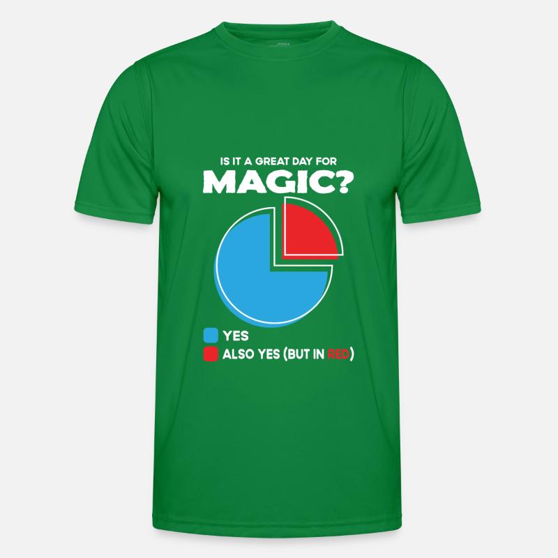 Is it a great Day for magic Männer Funktions-T-Shirt