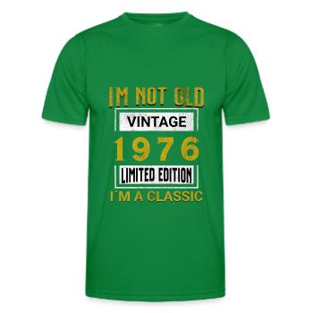 Birthday 49 years old I`m not old I´m classic - Männer Funktions-T-Shirt - Kelly Green - Vorne - AI Model Male 178 dark (178cm)