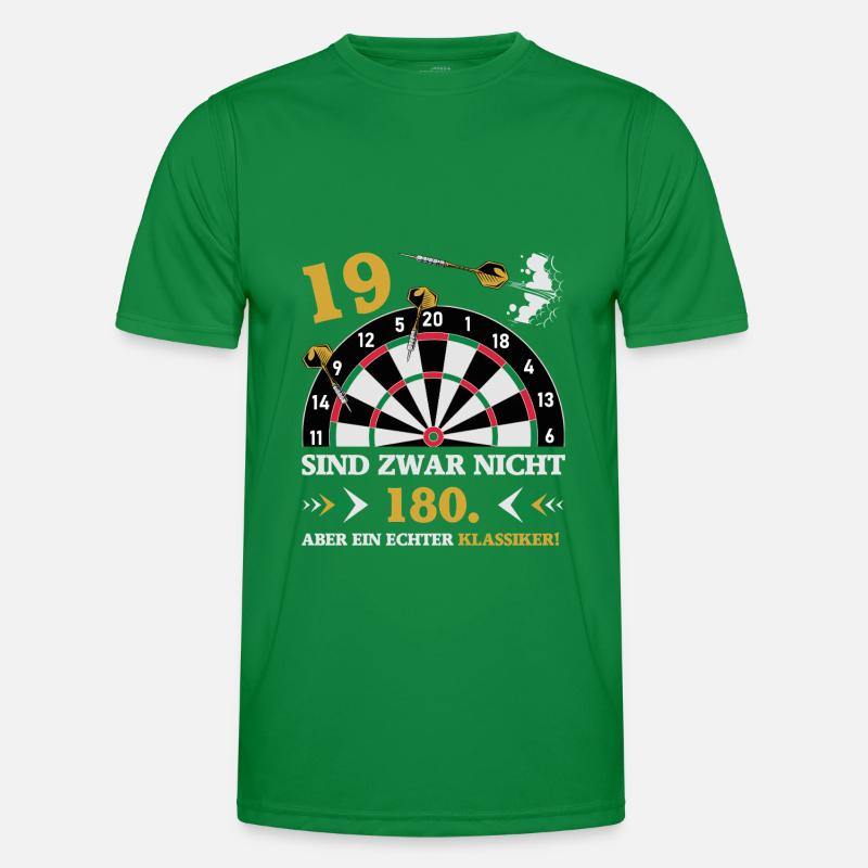 Les fléchettes 19 ne sont pas des fléchettes d’anniversaire de 180 T-shirt sport Homme