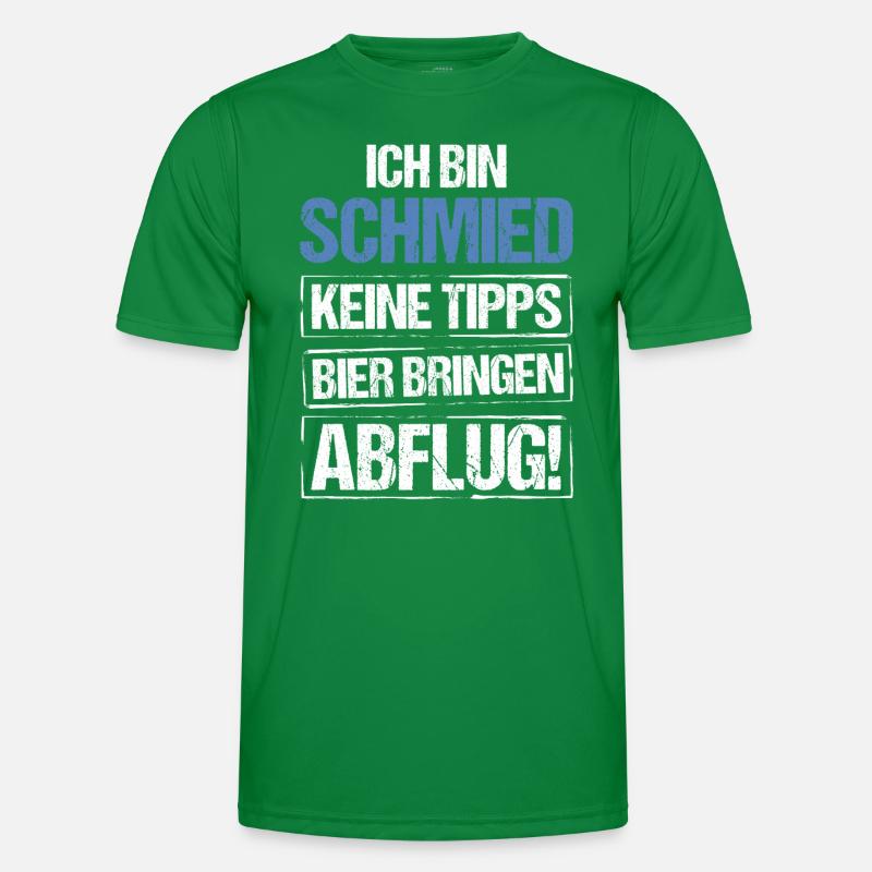 I'm a blacksmith - bring beer and take off Men's Functional T-Shirt