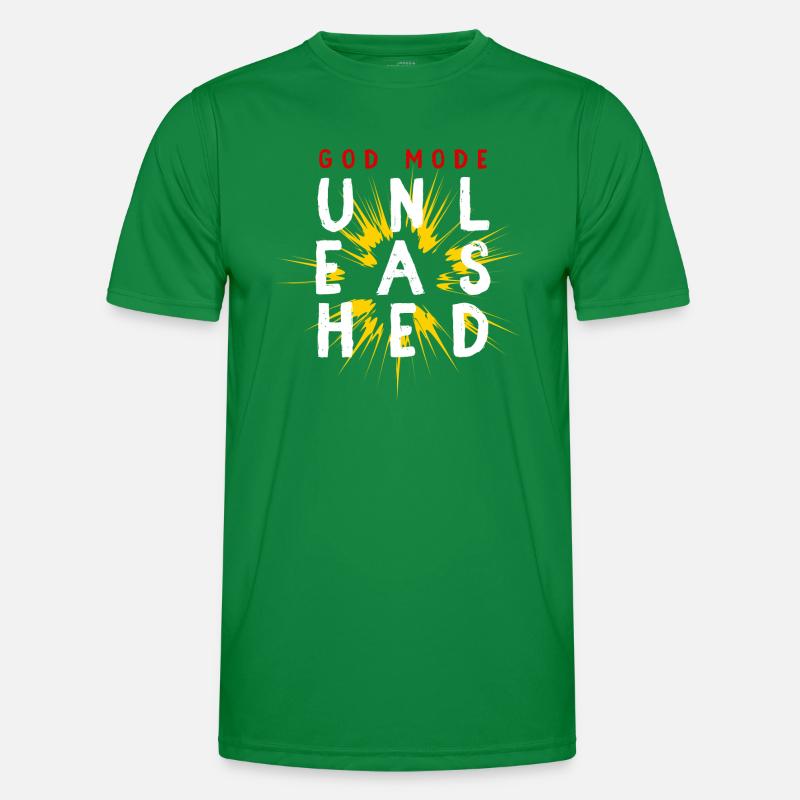 God mode unleashed Men's Functional T-Shirt