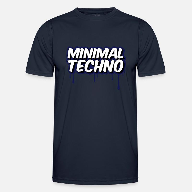 MINIMAL TECHNO Men's Functional T-Shirt