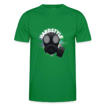 Style dur - T-shirt sport Homme - vert - Devant - AI Model Male 178 dark (178cm)