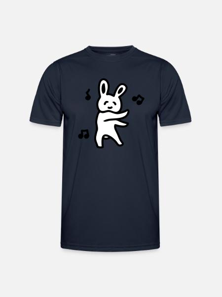Party Bunny - Men's Functional T-Shirt - navy