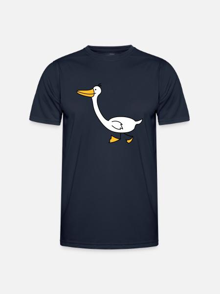 funny goose - Men's Functional T-Shirt - navy