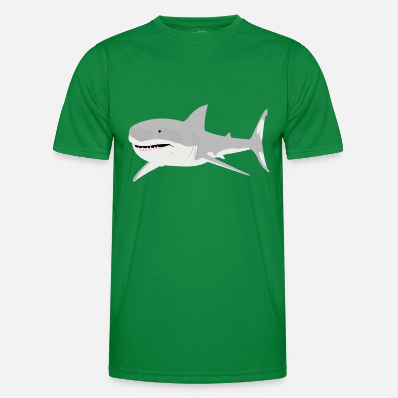 requin T-shirt sport Homme