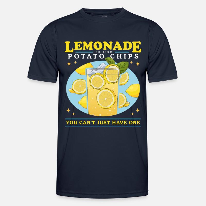 Limonade Brause Zitronen-Limonade Geschenk Männer Funktions-T-Shirt