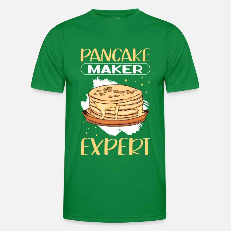 Pfannkuchen | Pancake Eierkuchen Geschenk Männer Funktions-T-Shirt