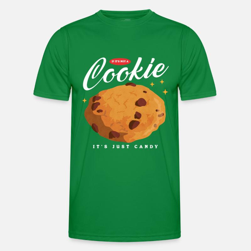 Kekse Backen Cookie Keks Plätzchen Geschenk Männer Funktions-T-Shirt
