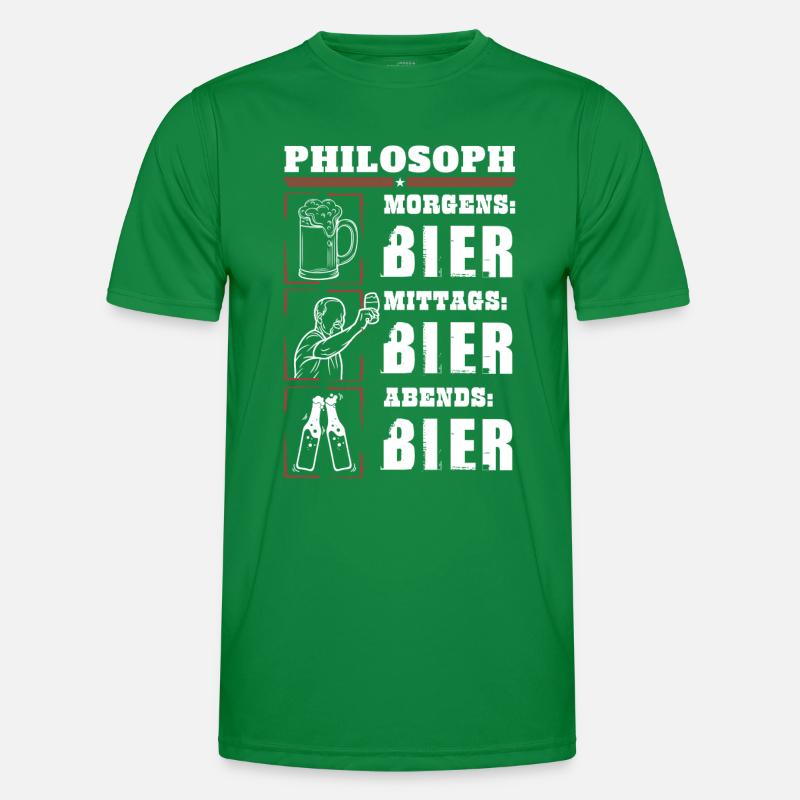 My daily routine as a philosopher Men's Functional T-Shirt