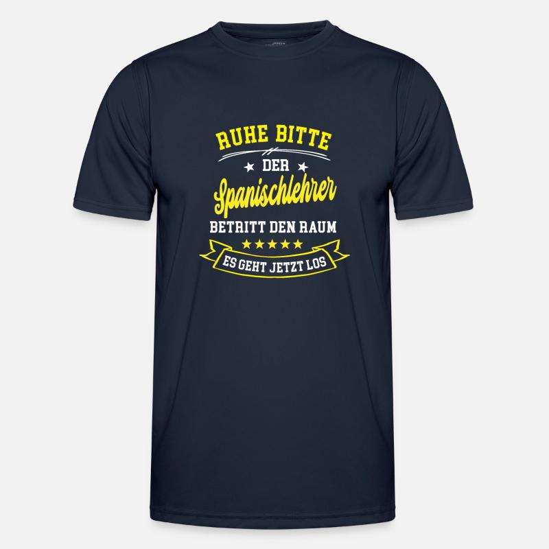 Lehrer Spanisch Spanischlehrer Profesor de Español Männer Funktions-T-Shirt