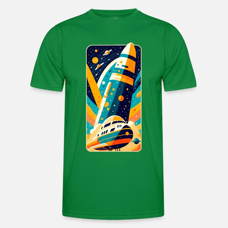Navette spatiale T-shirt sport Homme