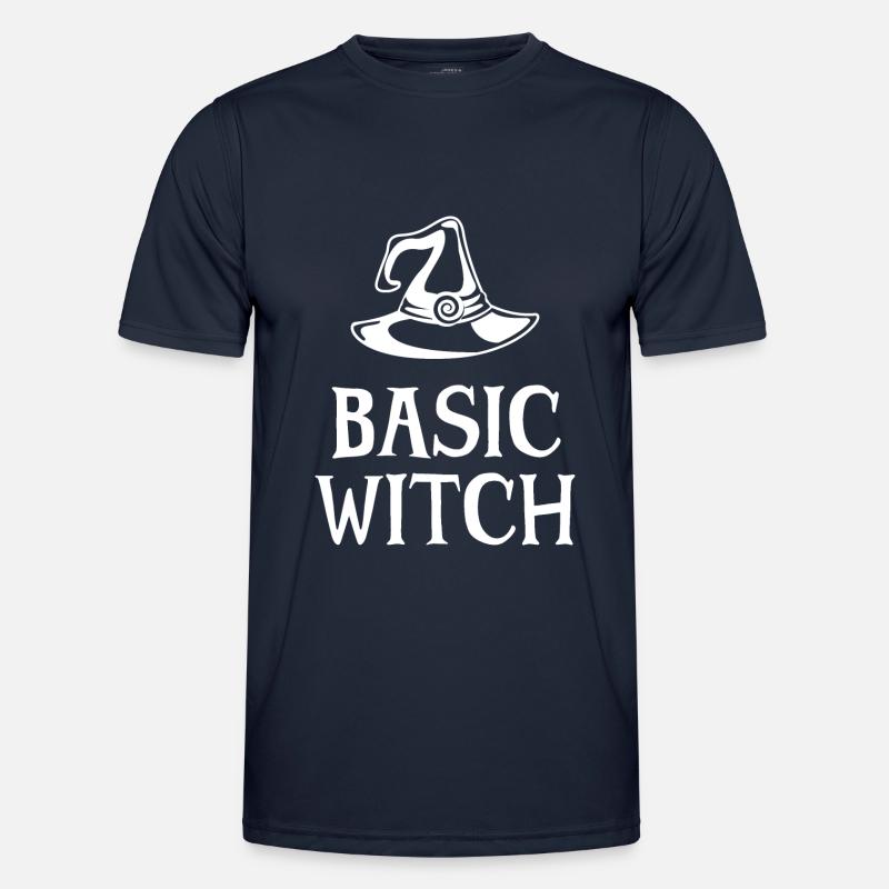 Basic Witch - Men's Functional T-Shirt - navy